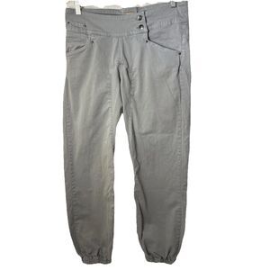 Container Denmark Adele Trousers Women’s Size 38 Gray Cotton Jogger Artist